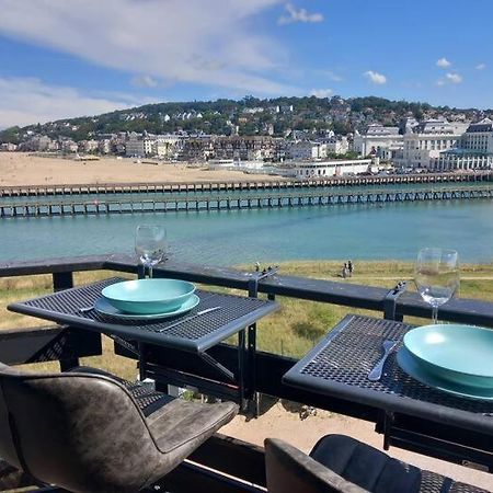 Mini-Duplex Cosy Avec Magnifique Vue Mer Deauville Eksteriør bilde