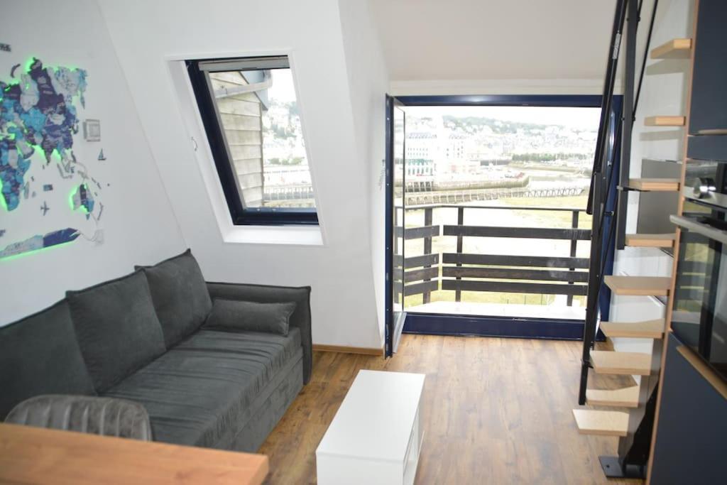 Mini-Duplex Cosy Avec Magnifique Vue Mer Deauville Eksteriør bilde